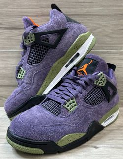Jordan 4 Retro Canyon Purple AQ9129 500 - Women's Sz 11 (PO1025230)