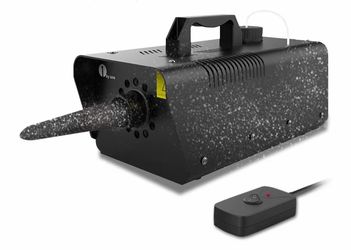 Portable instant Snow Machine with Remote Control- black