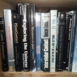 Collection Of UFO And Space Books