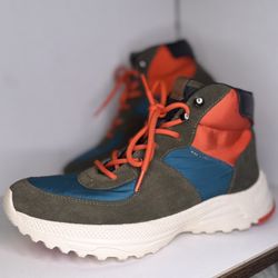 Coach G4149 Suede Nylon Mesh Leather Hiker Boot Shoes US Men Size  10 New w/o Box 
