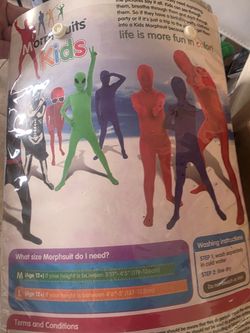 Morphsuits Kids Full Body Costume