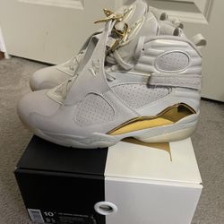 VNDS JORDAN 8 CHAMPAGNE SIZE 10