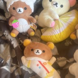 Cute Rilakkuma Plushies
