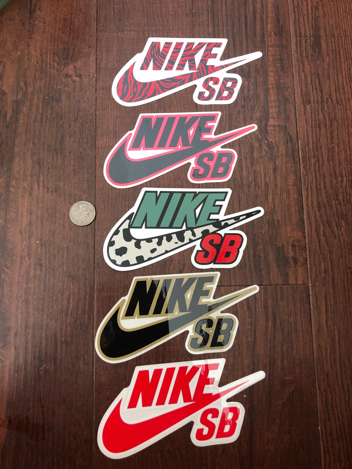 Nike sb stickers (5) / Rare stickers / pick up only