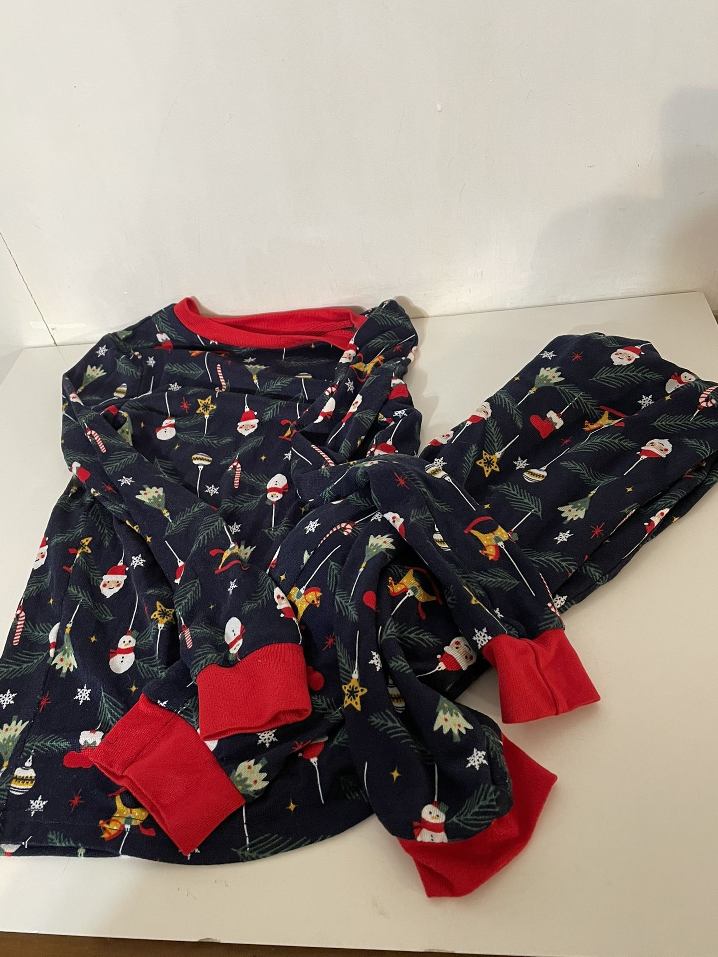 Kids Christmas Pjs Like New Size 10