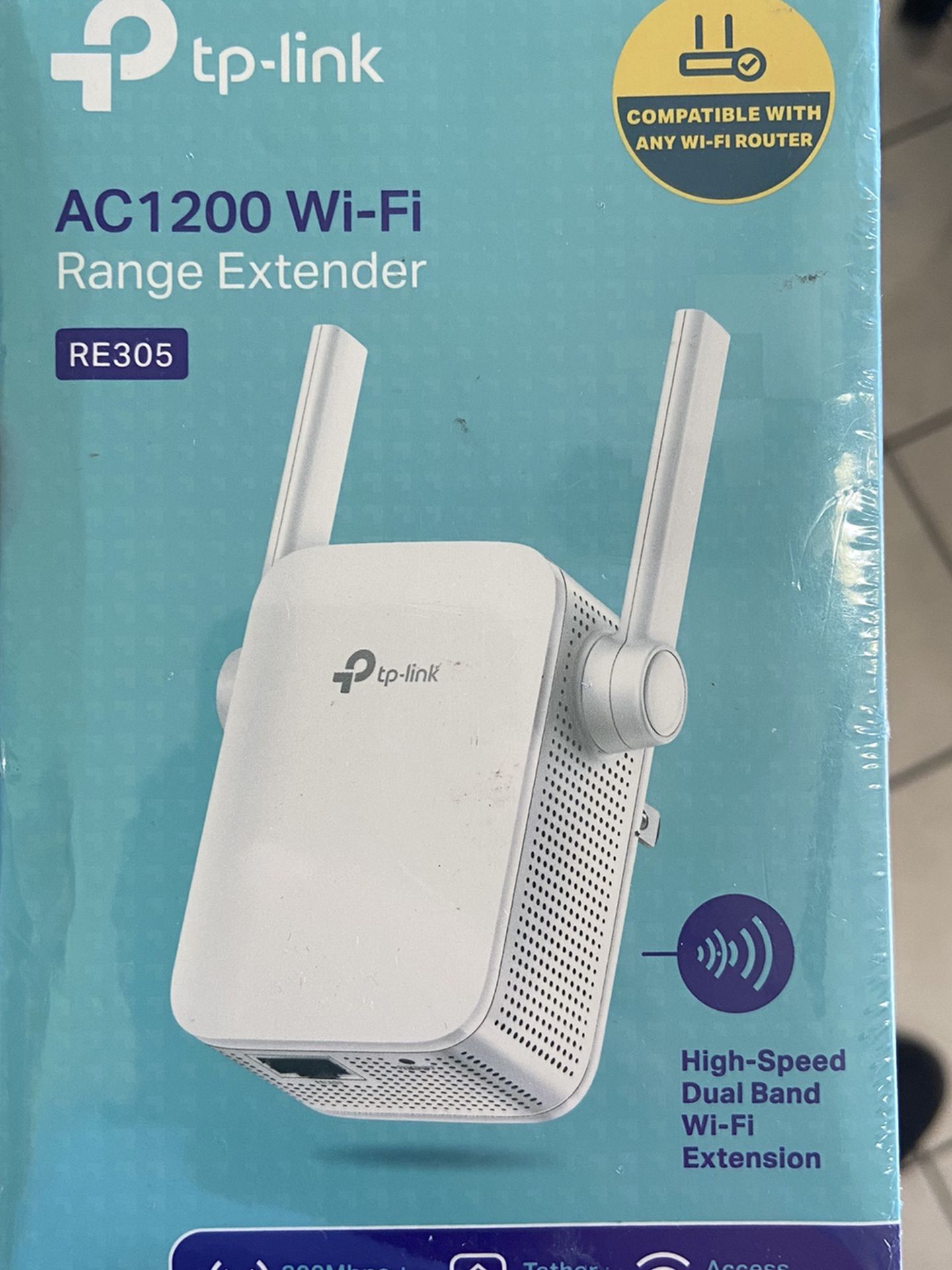 TP-Link | AC1200 WiFi Range Extender | Up to 1200Mbps | Dual Band WiFi Extender, Repeater, Wifi Signal Booster, Access Point| Easy Set-Up | Extends In