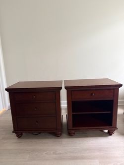 Aspenhome Dark Cherry Nightstands Set of 2