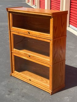 Vintage lawyers Bookcase