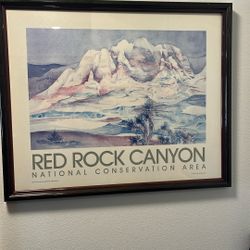 Carol Davis Killers 1992 Red Rock Canyon Art And Frame
