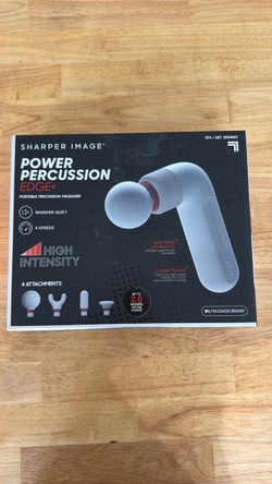 Sharper Image Power Percussion Edge+ Massage Gun