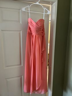 David’s Bridal Dress Pink Size 2