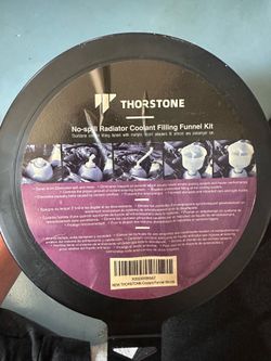 Thorstone No-spill Radiator Coolant Filling Funnel Kit.