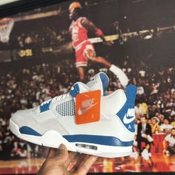 Jordan 4 Retro “Military Blue” Size 13