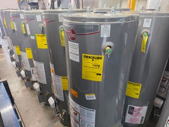 New Water Heater Rheem Performance Platinum 👏