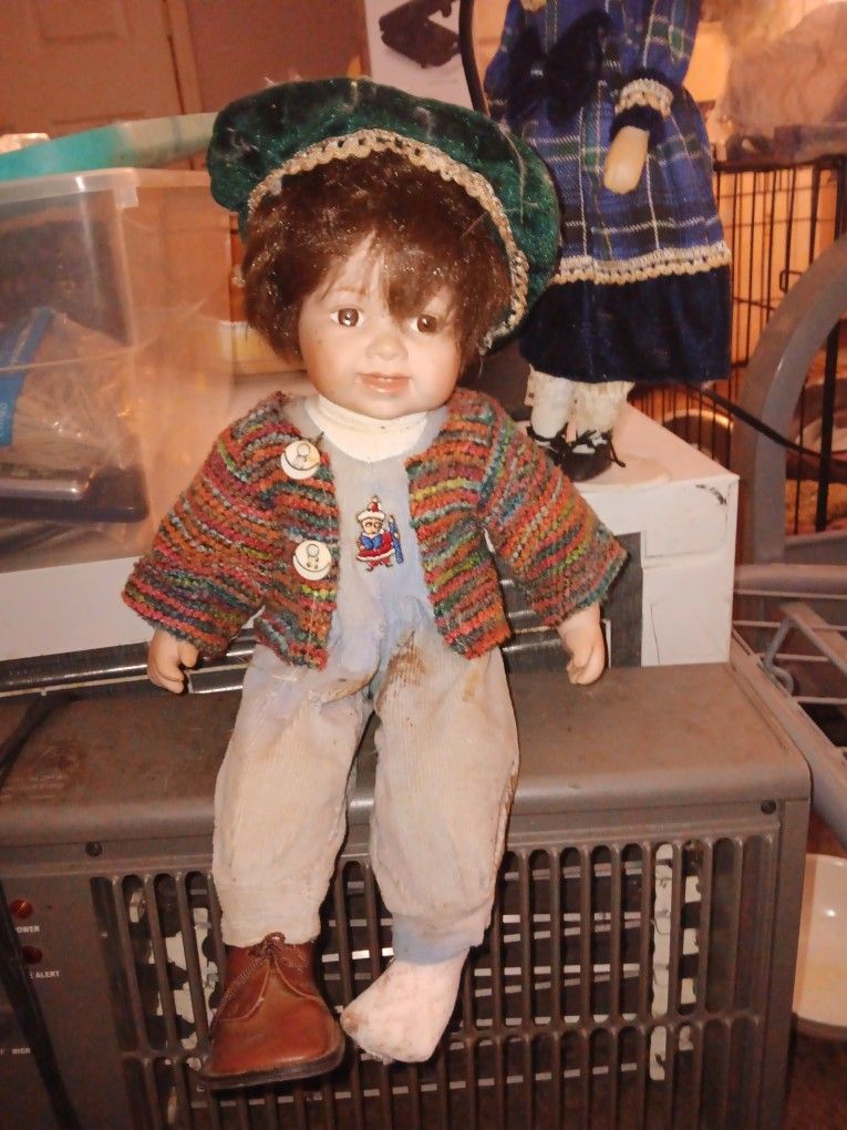 Goldenvale Boy Doll Maybe 9 In