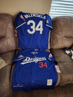 Dodgers Fernando Valenzuela Throwback Jersey 