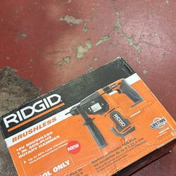 Ridgid 18 volt brushless 1” sds-plus rotary hammer 