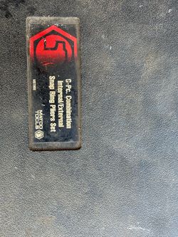 Matco snap ring pliers set