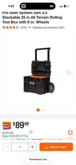 New Rigid 25 in packout