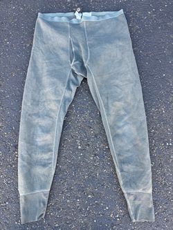 FR moisture wicking long underwear, large