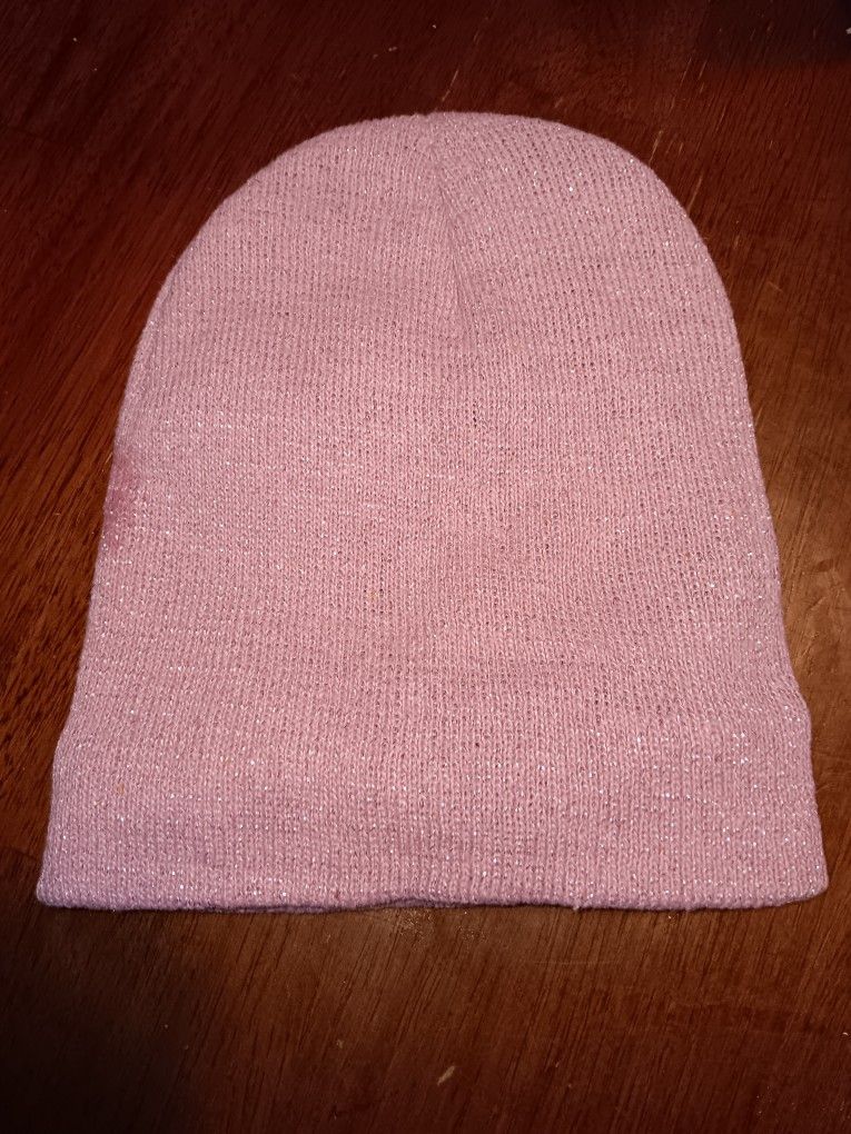Girls sparkle Pink hat