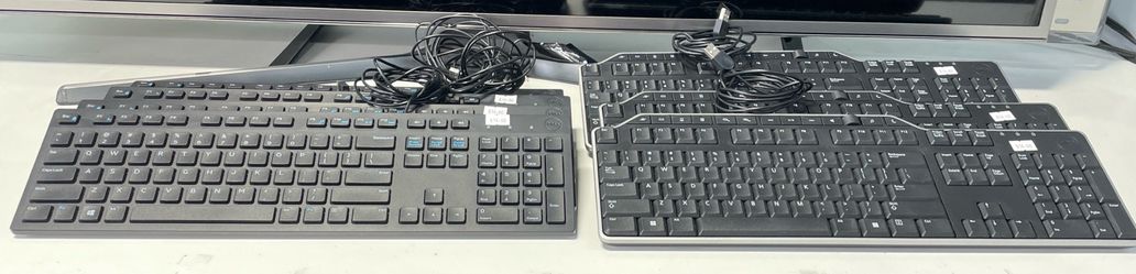 Dell keyboards wired usb $10-$14