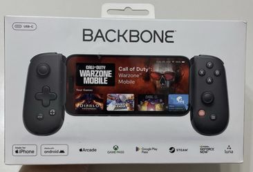 Backbone One 2nd Gen BB-51-P-BR For iPhones & Android USB C Black XBOX STEAM NEW