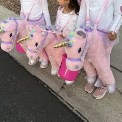 3 Unicorn pony Costumes 
