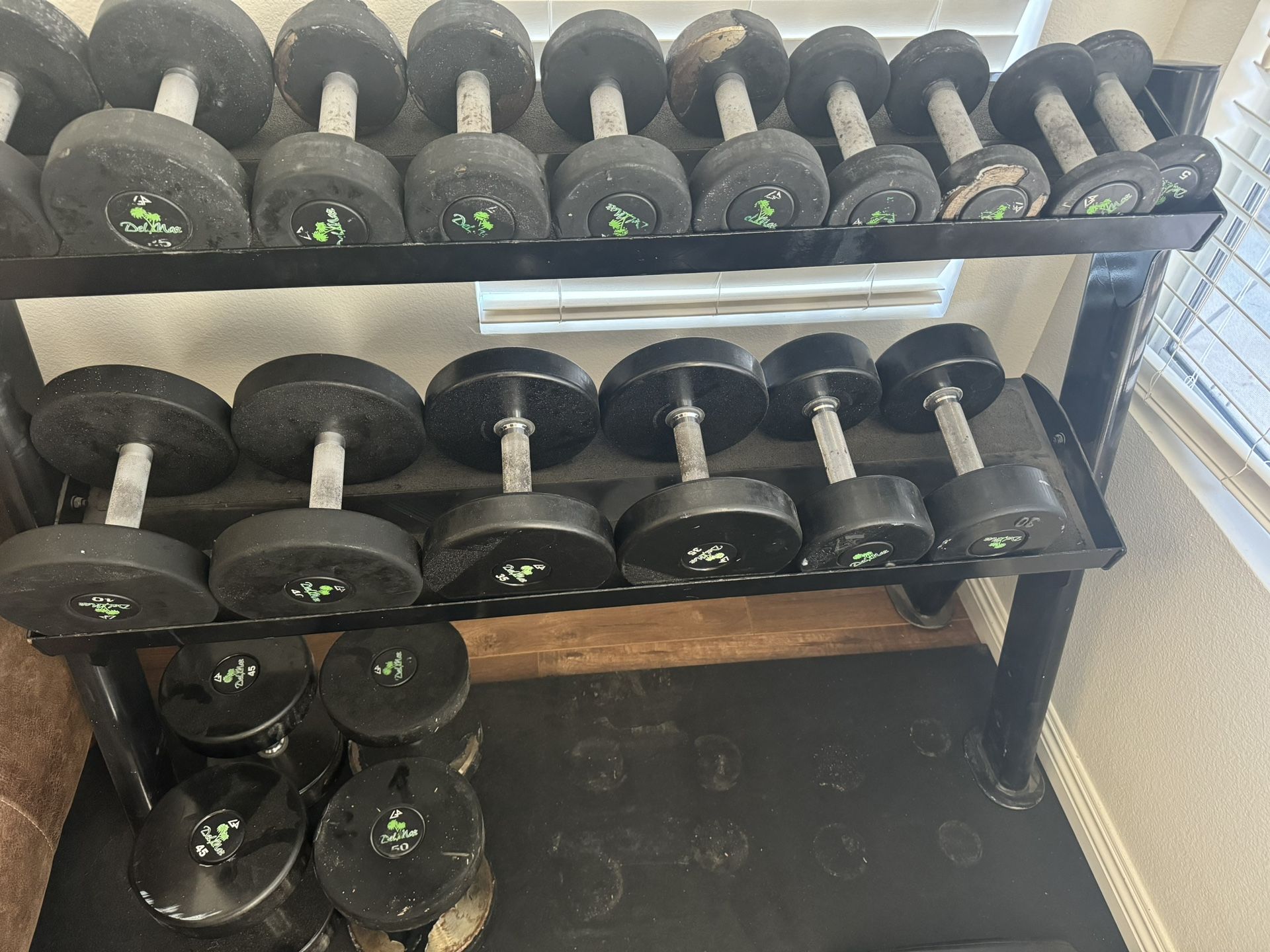 Dumbbells 5-50lb