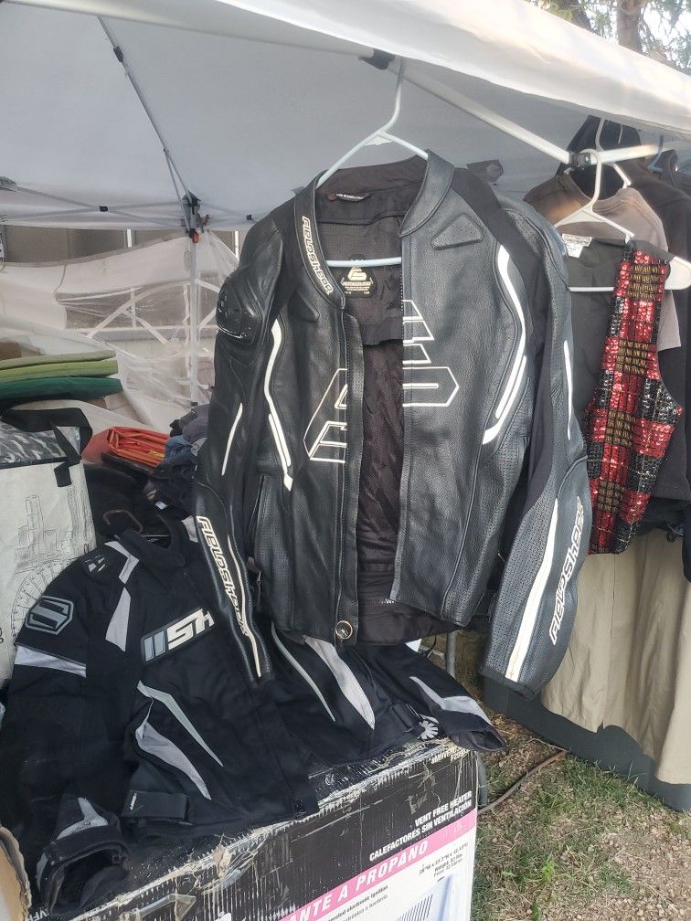 Vintage Leather Jacket Mens Size 46 Like XL I ASK $35.00