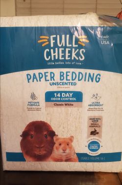 Full Cheeks Unscented Paper Bedding (56L)🐹🐰