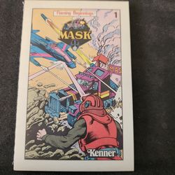 1985 M.A.S.K. Kenner mini comic 1