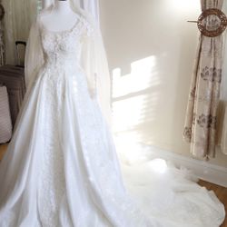 Luxury Custom-Made Wedding Dress – Dubai Design