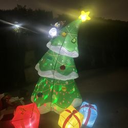 8 Feet Tall Christmas Tree Inflatable 