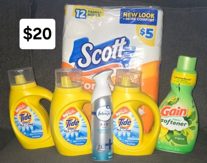 Tide Simply Household Bundle