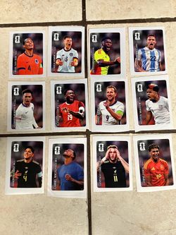 FIFA World Cups Panini Soccer Stickers - Lamine Yamal, Harry Kane, Virgil van Dijk & More - Only selling as Set