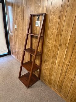 Wood decor stand