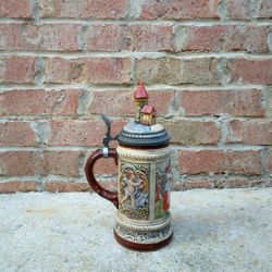 Vintage Gerz Lighthouse/Cottage Topper Stein 