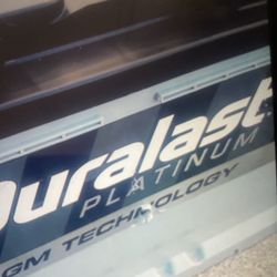 Car battery Duralast new condition