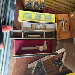 Vintage Tools Lot Machinist Levels