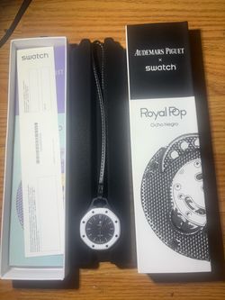 Audemars Piguet x Swatch Royal Pop Ocho Negro