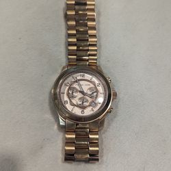 Michael Kors MK8096 50mm Rose Gold Stainless Steel Case with Rose Gold Stainless