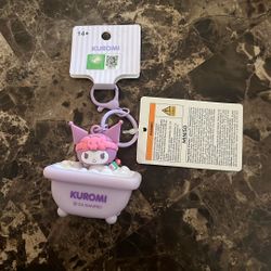 kuromi keychain 