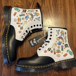 Dr. Martens 1460 Wednesday Holmes For Pride Leather Boots Mens 9 / Womens 10