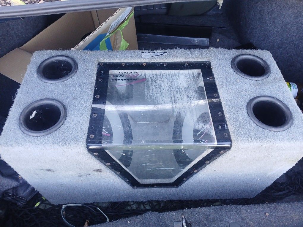 Audiobahn Subwoofers 2 X 10 Inch With Equalizer