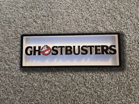 Ghostbusters Collectors Display Sign Logo