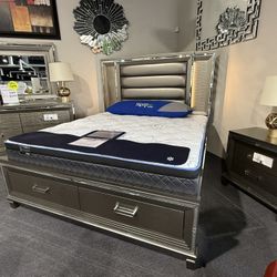 4 Pc King Bedroom Set 