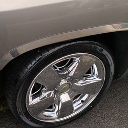 chevy chrome rims