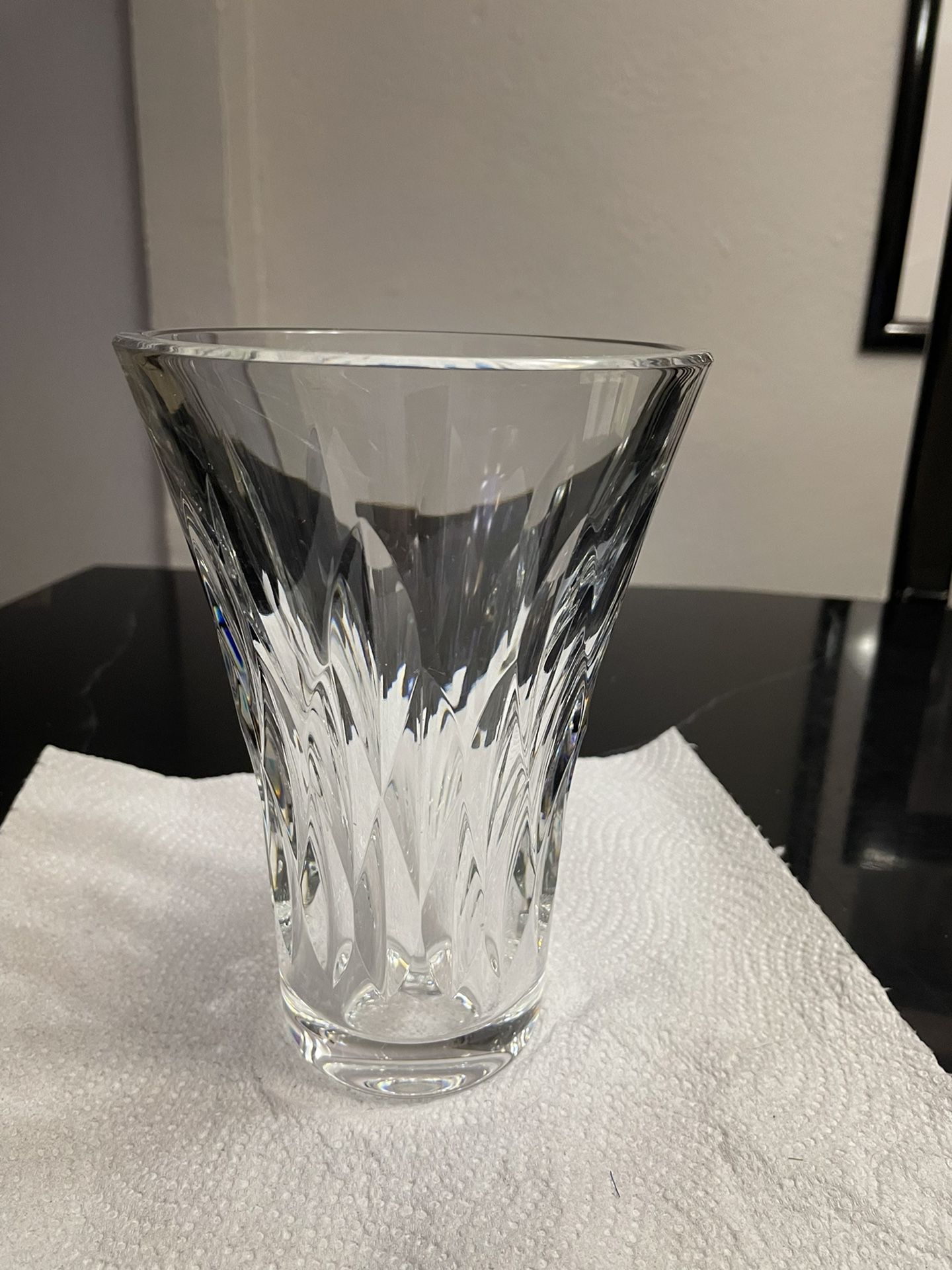 Baccarat Crystal Vase 
