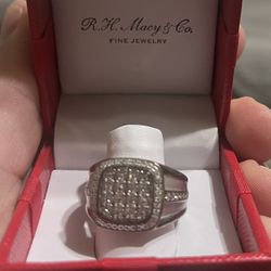 .75 carat diamond ring.